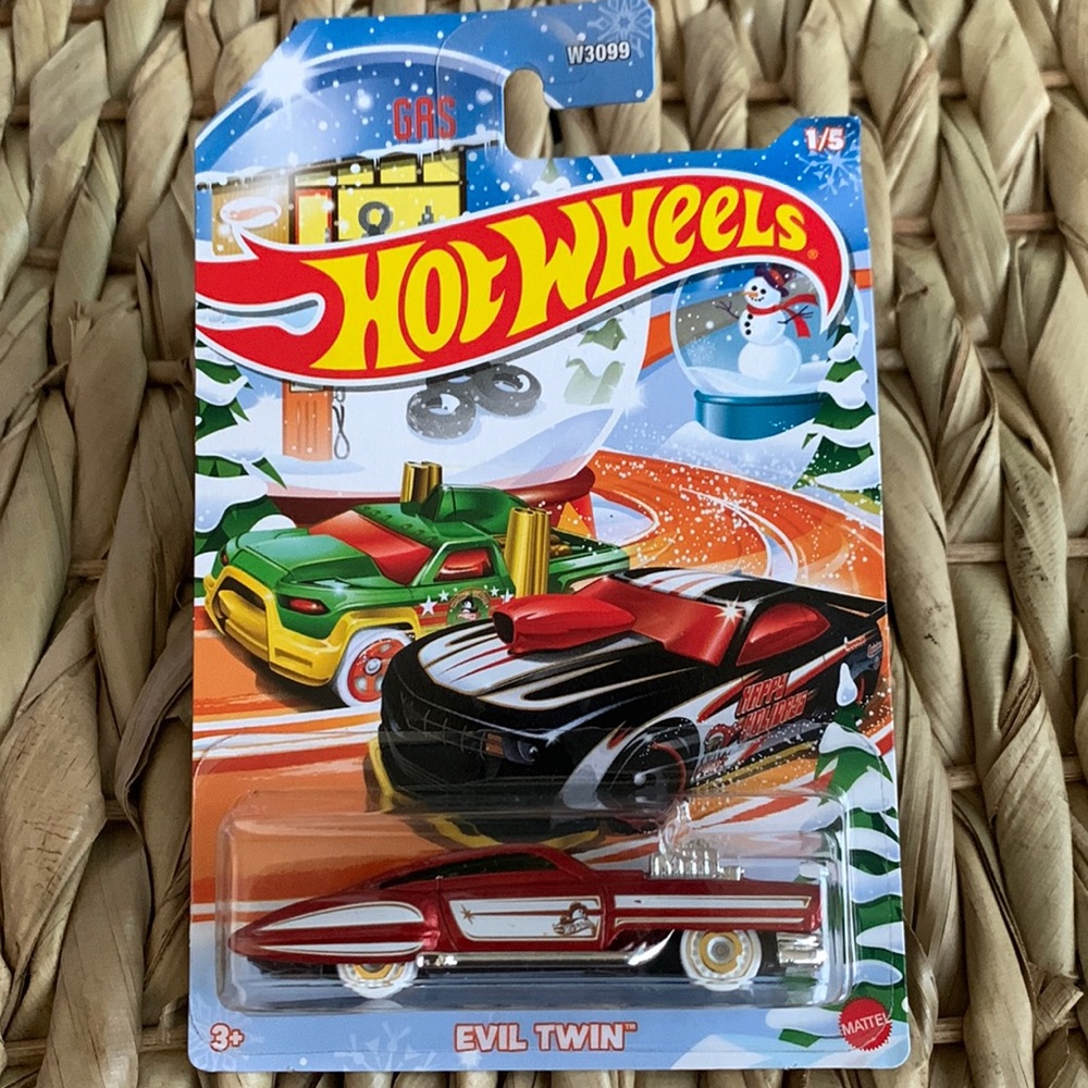 Evil Twin Holiday Hot Wheels Winter Special Holiday Hotwheels Red Cadillac 2025